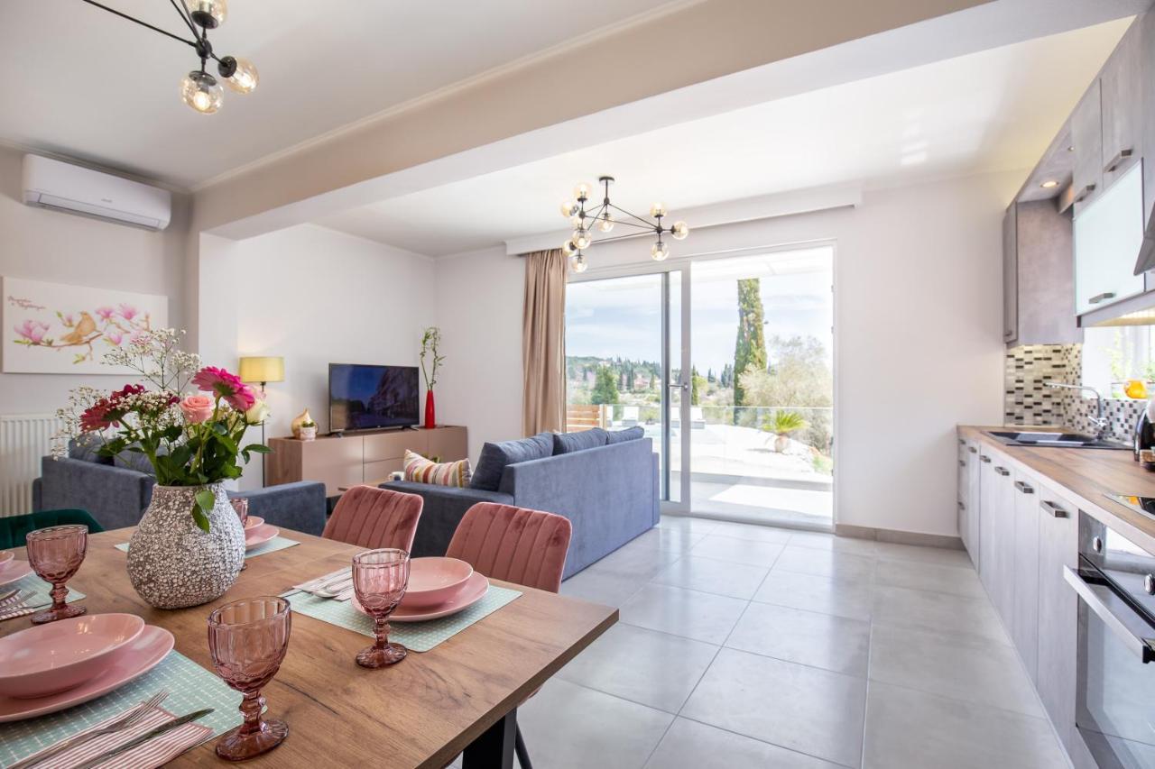 Nightingale Villa & Suites Corfu Gazátika Esterno foto