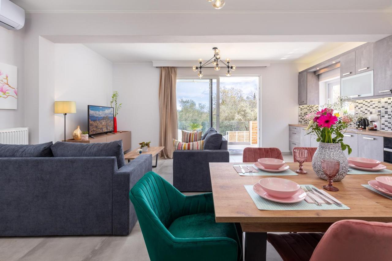 Nightingale Villa & Suites Corfu Gazátika Esterno foto