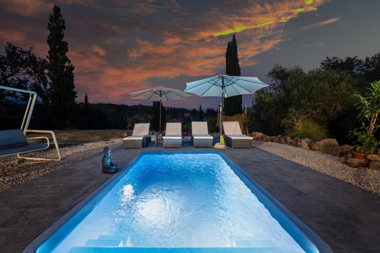 Nightingale Villa & Suites Corfu Gazátika Esterno foto