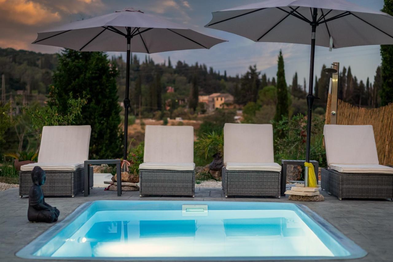 Nightingale Villa & Suites Corfu Gazátika Esterno foto